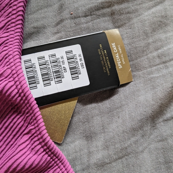 Vix Kayla Giulia Bikini Bottom Lotus Rib - Picture 6 of 7